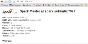 spark://nameofhost:7077